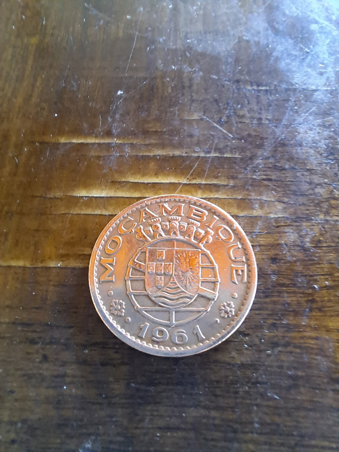 1961 20 Portuguese centavos