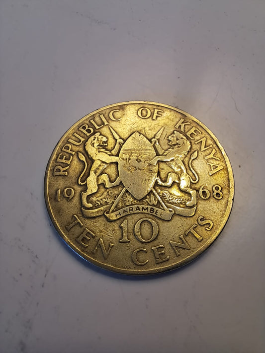 Republic of Kenya 10 cents